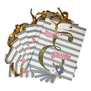 MR And Mrs Gift Bags Set of 7